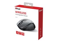 TRUST Souris sans fil ZAYA rechargeable