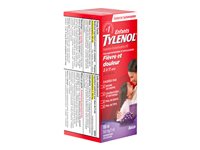 Tylenol* Children's Acetaminophen Suspension Liquid - Grape - 100ml