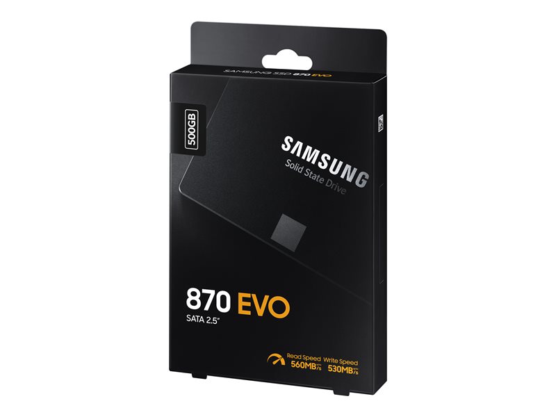 Samsung 870 EVO MZ-77E500B - SSD - 500 Go - SATA 6Gb/s