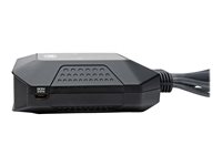 Tripp Lite 2-Port DisplayPort 1.1/USB KVM Switch with Audio/Video, Built-In Cables, USB Peripheral Sharing - KVM-/Audio-/USB-Switch - 2 x KVM/Audio/USB - 1 lokaler Benutzer - Desktop