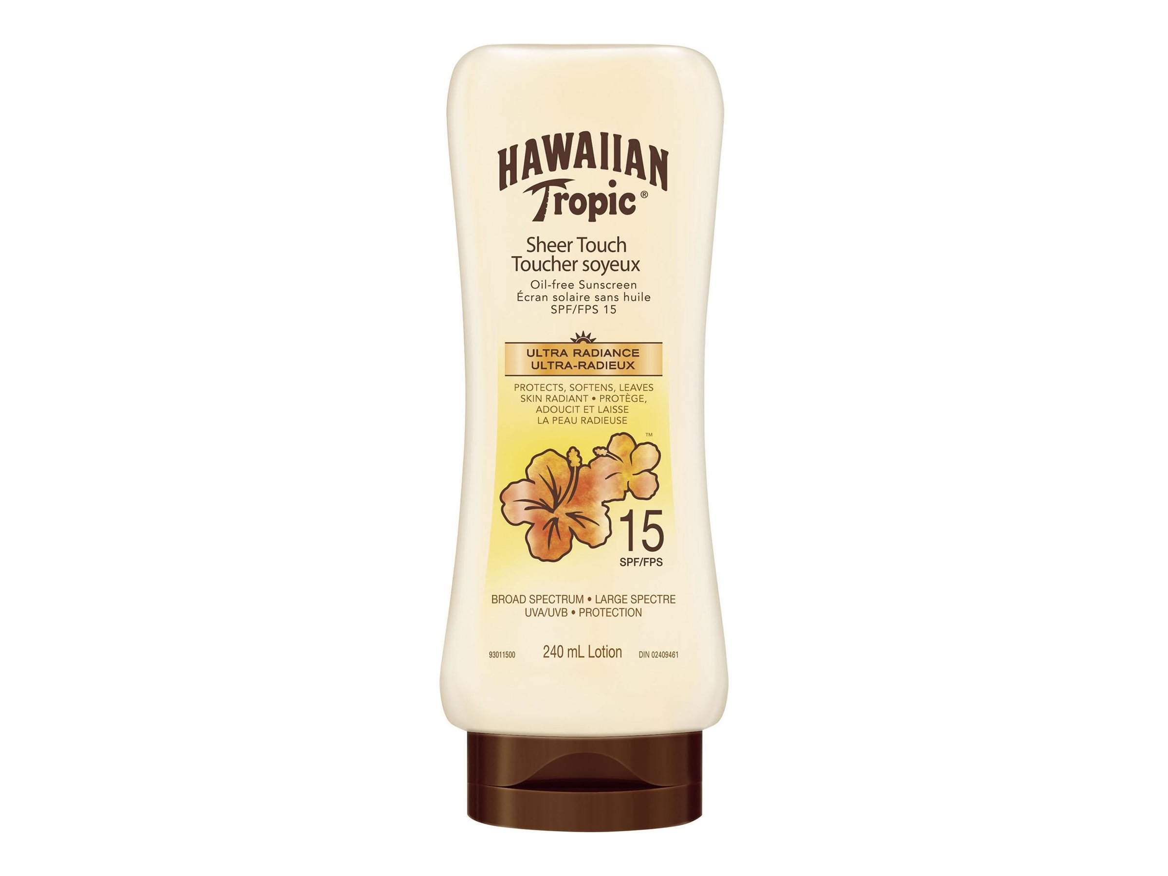 Hawaiian Tropic Sheer Touch Oil-free Sunscreen - SPF 15 - 240ml