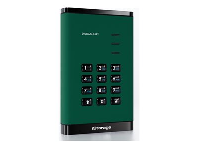 ISTORAGE DISKASHUR3 HDD 2TB GREEN
