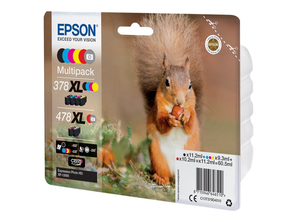 EPSON 1LB Multipack 6 colours 378XL