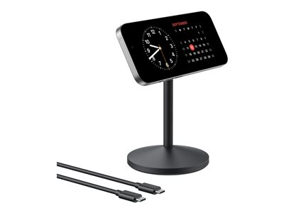 ANKER MagGo Wireless Charger Stand black Smartphone Zubehör