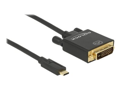 DELOCK Kabel USB Type-C > DVI 24+1 2 m