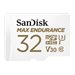SANDISK 32Go MAX ENDURANCE microSDHC