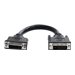 StarTech 6in DVI-I Dual Link Digital Analog Port Saver Extension Cable M/F