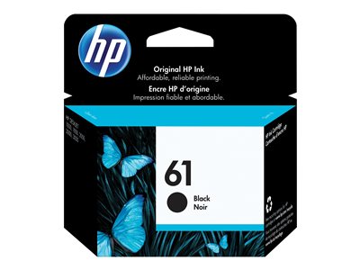 HP 61 3 ml black original ink cartridge 