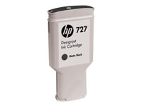 HP 727 300 ml cartouche noire mat