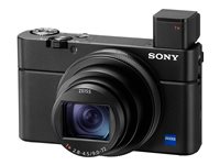 Sony Cyber-shot DSC-RX100 VII 20.1Megapixel Sort Sort Digitalkamera