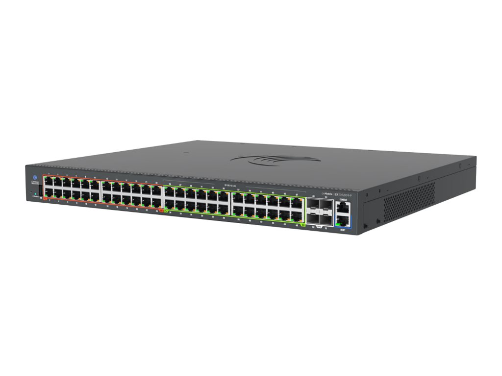 Cambium Networks cnMatrix EX3052RM-P switch 52 ports Managed Product shot Right-angle 79700
