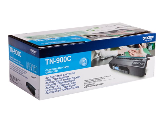 Image of Brother TN900C - cyan - original - toner cartridge