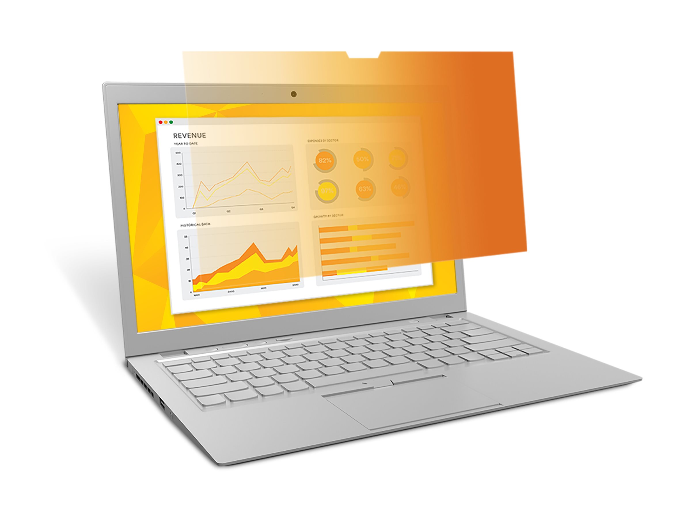 3M Gold Privacy Filter for 15.4" Laptops 16:10 with COMPLY