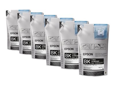 EPSON UltraChrome DS Black T741100 1Lx6p Verbrauchsmaterialien - LFP