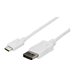 StarTech.com 6ft/1.8m USB C to DisplayPort 1.2 Cable 4K 60Hz