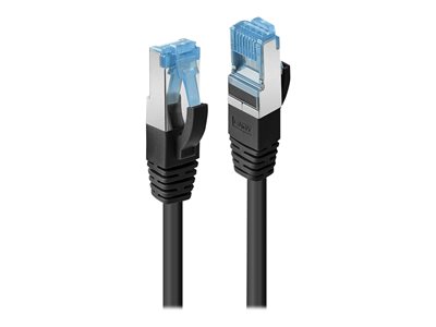 C ble réseau Noir Cat.6A S/FTP LSZH, 20m