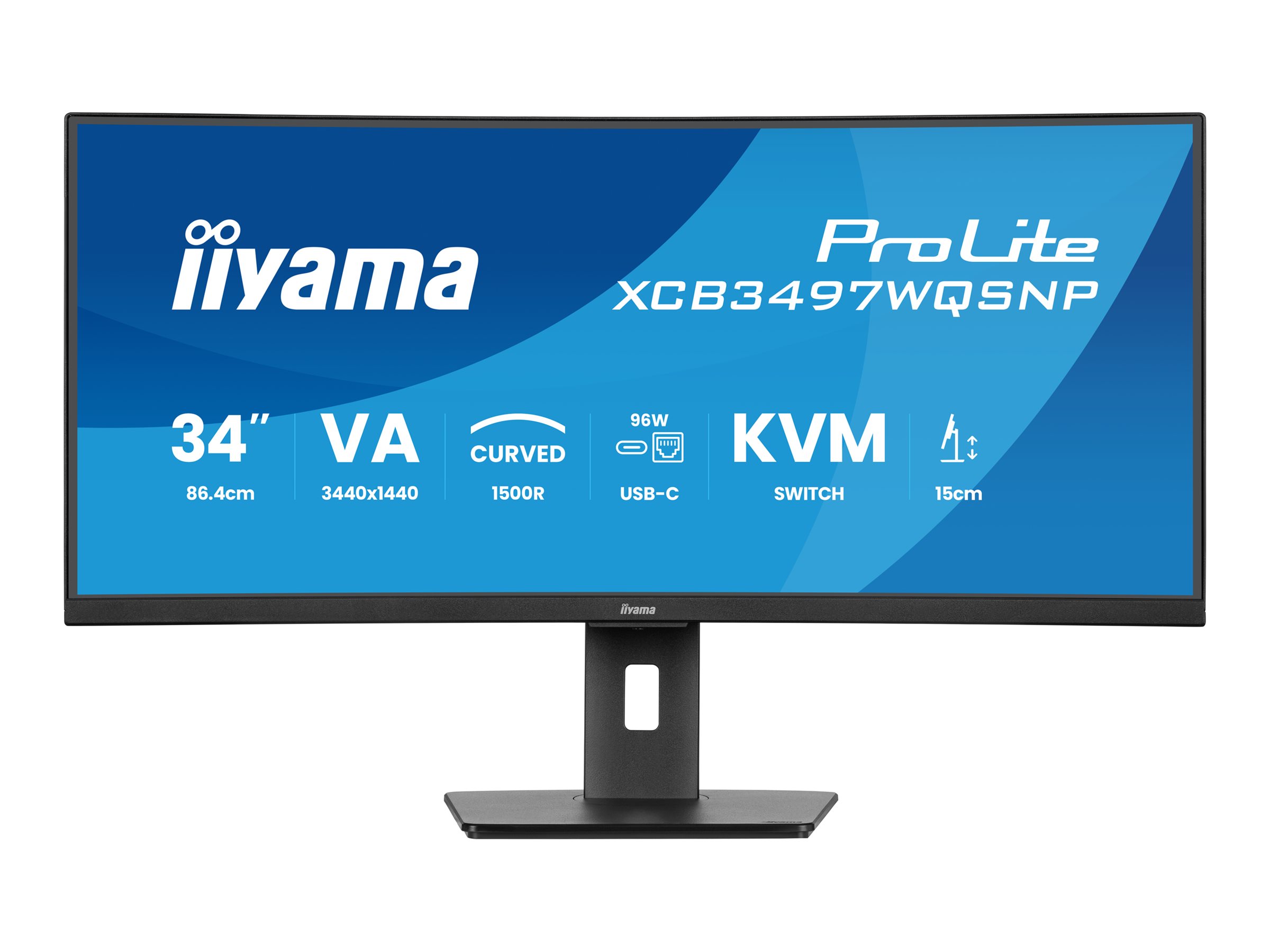 Iiyama Prolite Xcb3497wqsnp B1 Led Monitor Curved 34 Hdr