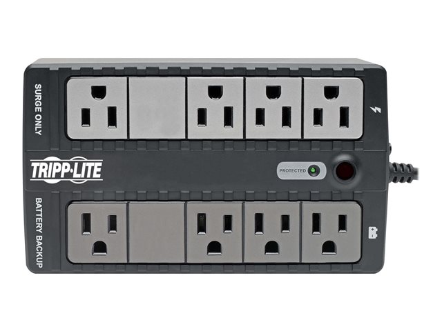 Tripp Lite 120V 500VA 260W Standby UPS, 8 Outlets (NEMA 5-15R), 5-15P Plug, 5 ft. Cord, Desktop/Wall Mount