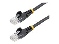 StarTech.com 5m Black Cat5e / Cat 5 Snagless Patch Cable 5 m - patch cable - 5 m - black