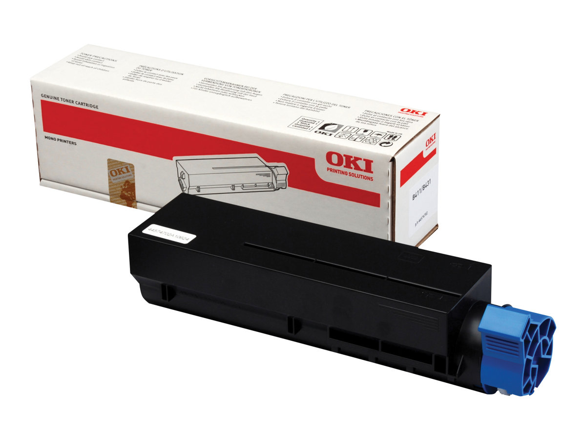 An image of OKI - black - original - toner cartridge