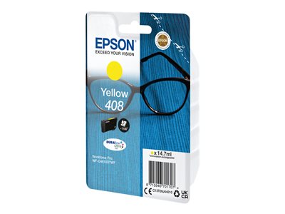 EPSON 6LB Singlepack Yellow 408 Ultra