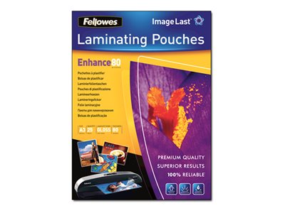 FELLOWES IL POCHETTES A3 80 MICRONS X 25