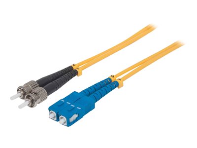 FIBER OPTIC PATCH CABLE, DUPLEX, SINGLE-MODE