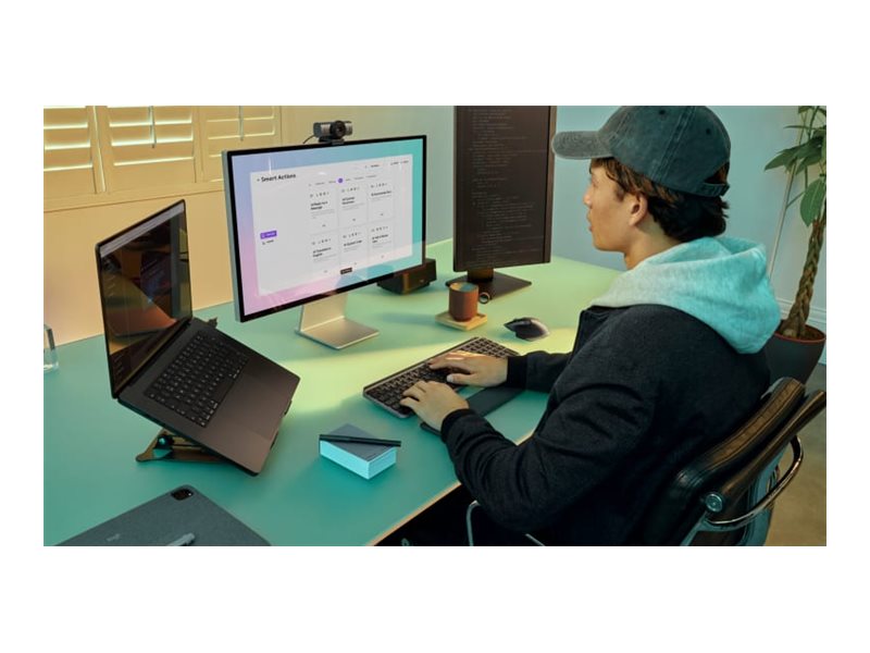Logitech Master Series MX Keys S Combo for Mac keyboard and mouse set full size QWERTY Usage / lifestyle Left-angle 72622