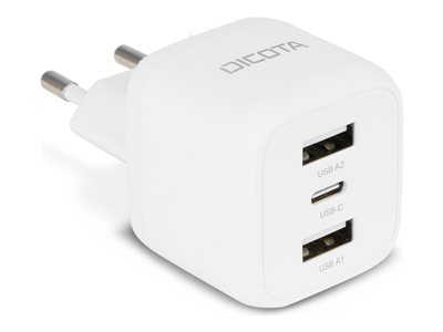 7640239421462 - DICOTA 3-Port GaN Wall Charger 32W EU