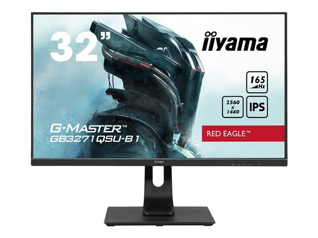 Image of iiyama G-MASTER Red Eagle GB3271QSU-B1 - LED monitor - 32" - HDR