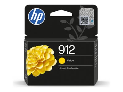 HP 912 Yellow Original Ink Cartridge 3YL79AE#LS1