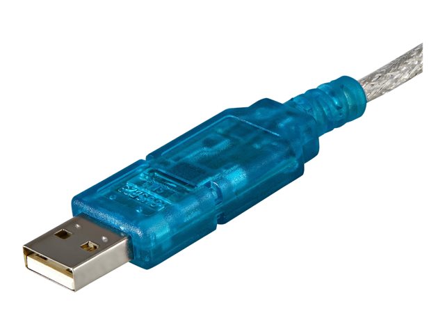 StarTech.com 3ft USB to RS232 DB9 Serial Adapter Cable - M/M - Serial adapter - USB 2.0 - RS-232