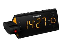 Sencor SRC 330 OR Clock-radio Sort Orange