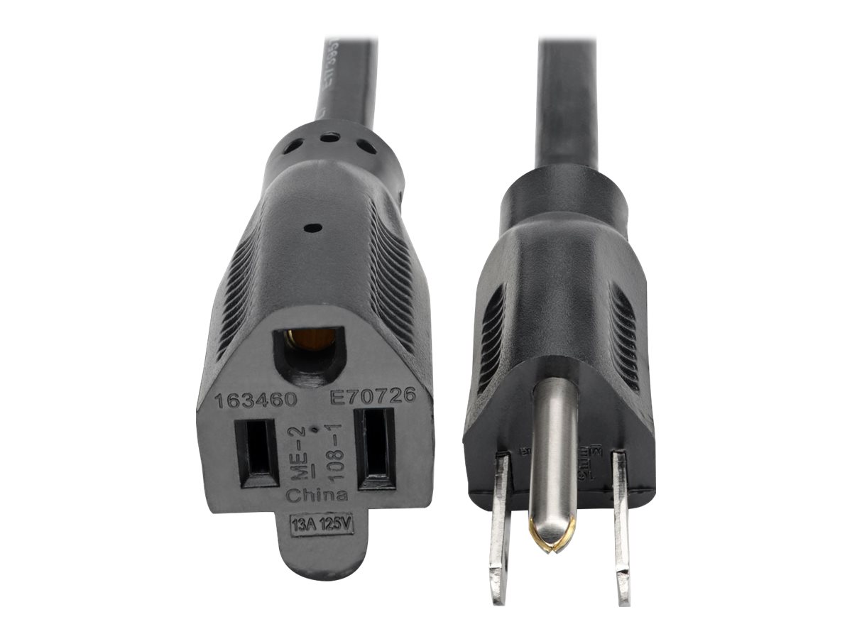 Eaton Tripp Lite Series Power Extension Cord, NEMA 5-15P to NEMA 5-15R