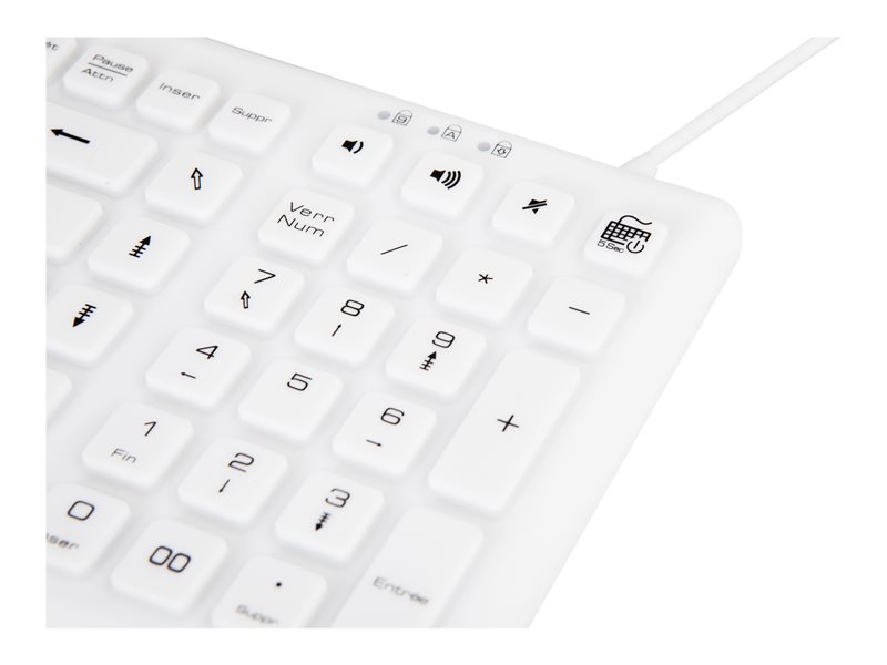 URBAN FACTORY USB wired keyboard ABS