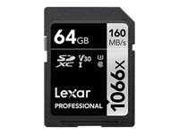 Lexar Professional SILVER series SDXC 64GB 160MB/s 