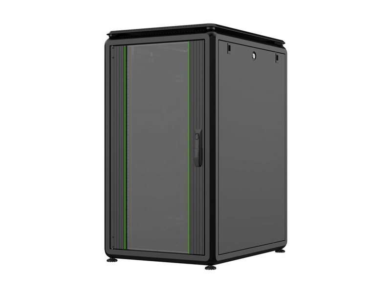 Lanview by Logon RDL20U68BL Netzwerkschrank 20U 600 x 800 mm Schwarz