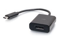 C2G USB-C to DisplayPort Adapter Converter - 4K 60Hz - Black