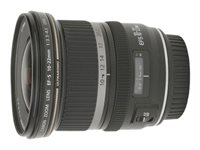Canon EF-S - Wide-angle zoom lens - 10 mm - 22 mm - f/3.5-4.5 USM - Canon EF/EF-S - for EOS 1000, 40, 450, 50, 500, 7D, Kiss F, Kiss X2, Kiss X3, Rebel T1i, Rebel XS, Rebel XSi