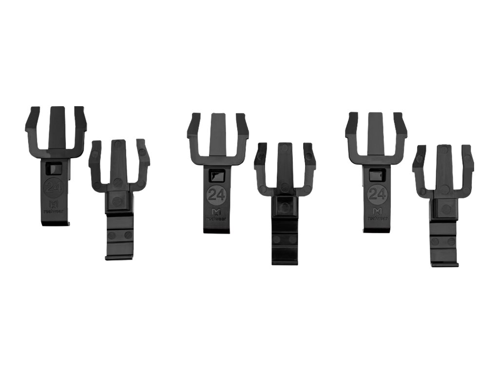 REALWEAR MSA Helm Clips 3 Paare