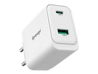 Sponge Adapter 65Watt 1xUSB-A 2.0 1xUSB-C