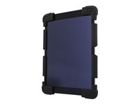DELTACO case in silicone for 9-11,6' tablets, stand, black