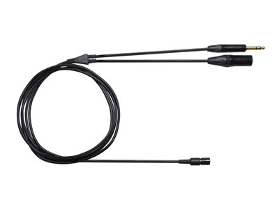Shure - Audio cable - XLR3, stereo jack (P)