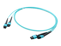 AddOn 3m 2xMPO OM4 Aqua Trunk Cable