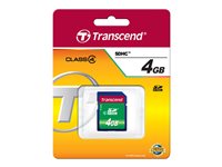TRANSCEND Carte memoire flash 4Go Class