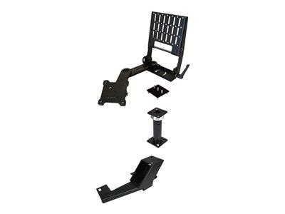 Havis Standard - Mounting kit (top offset platform, swivel arm, telescopic pole, heavy duty pole without height adjust handle, monitor mount)