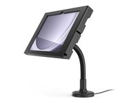 Compulocks Surface Pro 8-11 Apex Enclosure Flex Arm Mount stand - extending flexible arm - for tablet - tilting - black