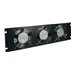 Tripp Lite Rack Enclosure Cabinet Fan Panel Airflow Management 120V 3URM