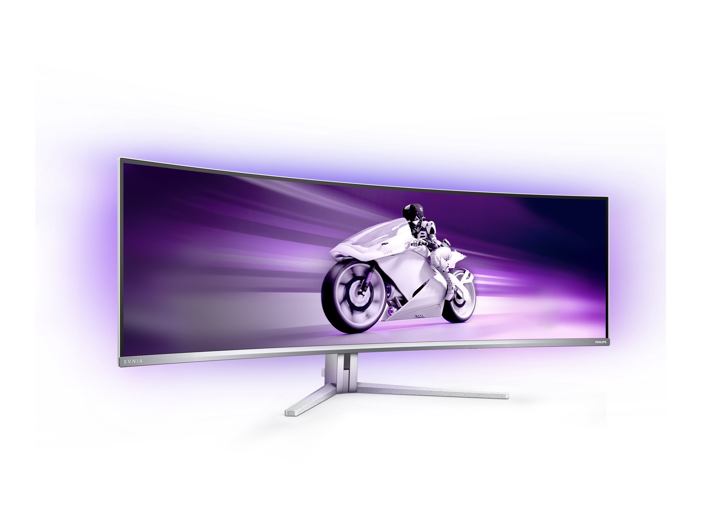 An image of Philips Evnia 8000 49M2C8900L - OLED monitor - curved - 49" - HDR