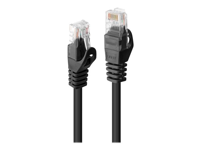 LINDY Basic Cat.6 U/UTP Cable Black 5m
